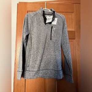 Sonoma Heather Gray Supersoft Sweater Fleece